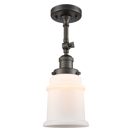 Innovations Lighting One Light Semi-Flush Mount 201F-OB-G181